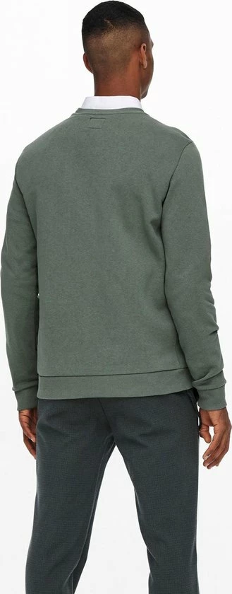 Gloednieuw 🛒 ONLY & SONS ONSCERES CREW NECK NOOS Heren Trui - Maat L 👍 7 Gloednieuw 🛒 ONLY & SONS ONSCERES CREW NECK NOOS Heren Trui - Maat L 👍 - Afbeelding 5