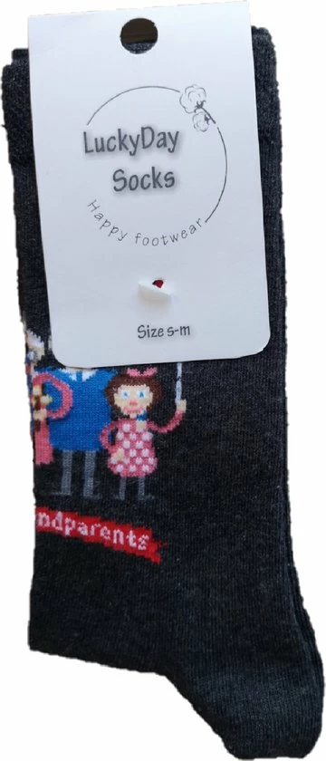 Aanbiedingen 🎁 Merkloos Verjaardag Cadeau - Opa En Oma Sokken - Grootouders - Vrolijke Sokken - Valentijn Cadeau - Aparte Sokken - Grappige Sokken - Leuke Dames En Heren Sokken - Moederdag Vaderdag Kerst Cadeau - 🧦 Socks Waar Je Happy Van Wordt - Maat 36-41 🎁 4 Aanbiedingen 🎁 Merkloos Verjaardag Cadeau - Opa En Oma Sokken - Grootouders - Vrolijke Sokken - Valentijn Cadeau - Aparte Sokken - Grappige Sokken - Leuke Dames En Heren Sokken - Moederdag Vaderdag Kerst Cadeau - 🧦 Socks Waar Je Happy Van Wordt - Maat 36-41 🎁 - Afbeelding 2