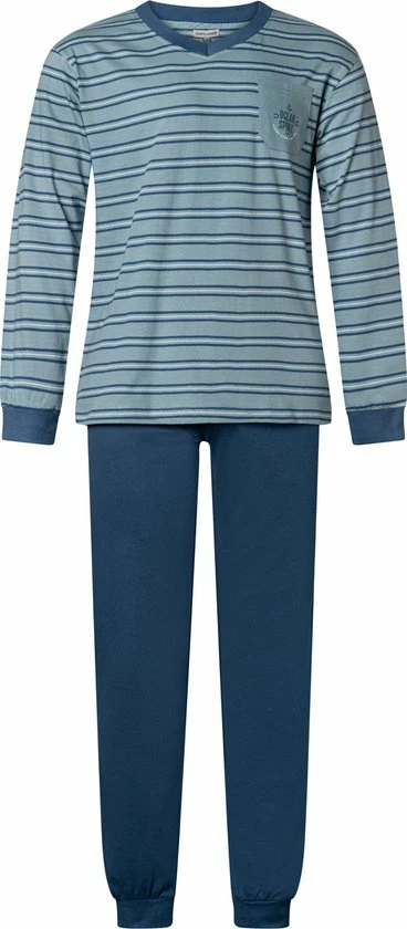 Hete verkoop π₯ Gentlemen Heren Pyjama 100% Katoen 94243 Groen/grijs XXL βοΈ 3 Hete verkoop π₯ Gentlemen Heren Pyjama 100% Katoen 94243 Groen/grijs XXL βοΈ