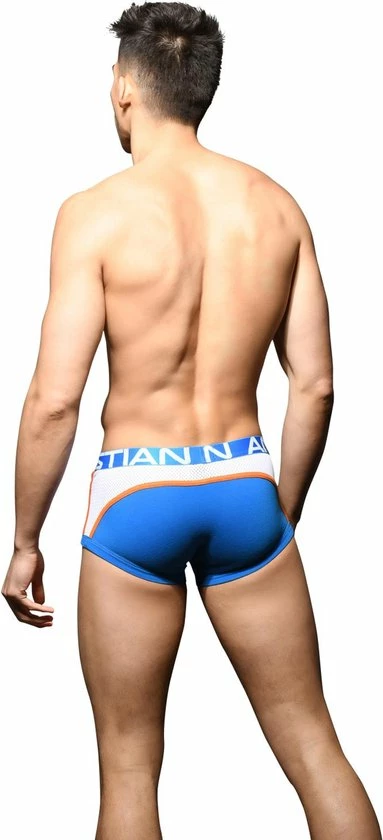 Beste deal 😀 Andrew Christian SHOW-IT Sports Mesh Boxer Electric Blue/White - MAAT L - Heren Ondergoed - Boxershort Voor Man - Mannen Boxershort ❤️ 7 Beste deal 😀 Andrew Christian SHOW-IT Sports Mesh Boxer Electric Blue/White - MAAT L - Heren Ondergoed - Boxershort Voor Man - Mannen Boxershort ❤️ - Afbeelding 5