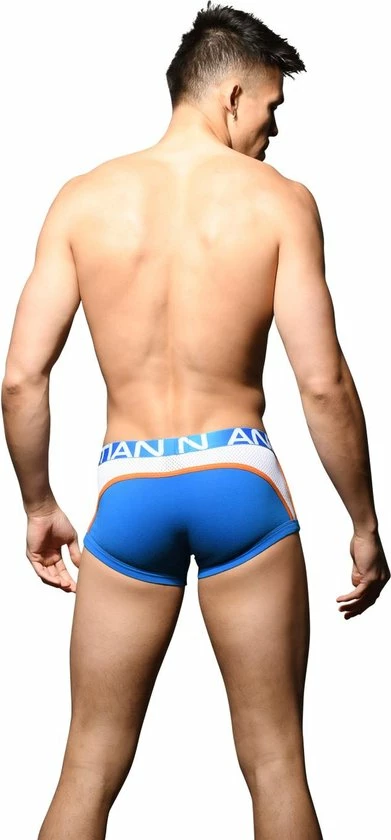 Beste deal 😀 Andrew Christian SHOW-IT Sports Mesh Boxer Electric Blue/White - MAAT L - Heren Ondergoed - Boxershort Voor Man - Mannen Boxershort ❤️ 6 Beste deal 😀 Andrew Christian SHOW-IT Sports Mesh Boxer Electric Blue/White - MAAT L - Heren Ondergoed - Boxershort Voor Man - Mannen Boxershort ❤️ - Afbeelding 4