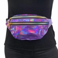 Kopen ✨ CHIAMAX - Heuptasje - Crosboddytas - Buideltasje - Paars - Fannypack - Carnavalstasje - Festivaltasje - Toppers 2022 😀