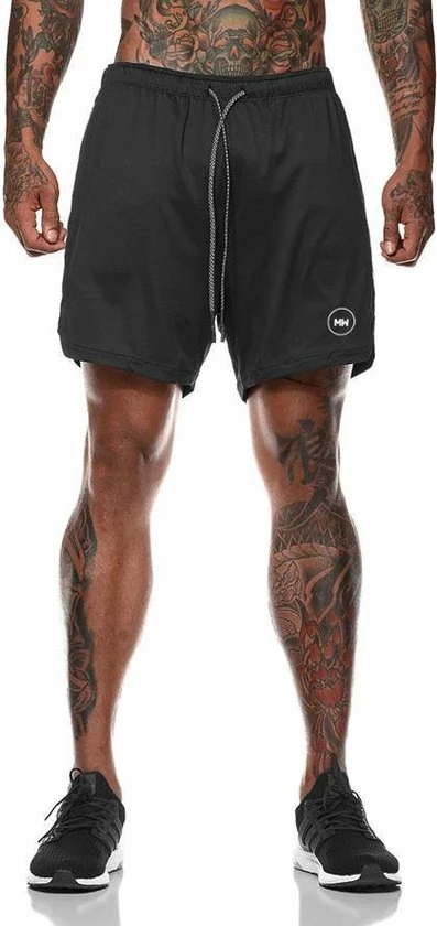 Top 10 🧨 MW Sportbroek Voor Heren - Gym Broek Met Mobiel Zak - 2 In 1 Shorts - Hardloopbroek - (Zwart - S) 🥰 4 Top 10 🧨 MW Sportbroek Voor Heren - Gym Broek Met Mobiel Zak - 2 In 1 Shorts - Hardloopbroek - (Zwart - S) 🥰 - Afbeelding 2