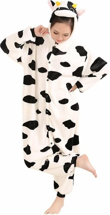 Nieuw π Merkloos Koe Onesie Verkleedkleding - Volwassenen & Kinderen - XL (175-195 Cm) π 3 Nieuw π Merkloos Koe Onesie Verkleedkleding - Volwassenen & Kinderen - XL (175-195 Cm) π
