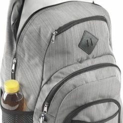 Gloednieuw 😍 TravelZ Hipster Rugtas | 28 Liter Rugzak | Laptop Rugtas 17" | Veel Compartimenten En Laptopvak | Grijs 😉