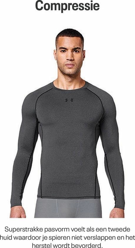 Top 10 💯 Under Armour UA HG Armour Comp SS Heren Sportshirt - Maat L 🤩 11 Top 10 💯 Under Armour UA HG Armour Comp SS Heren Sportshirt - Maat L 🤩 - Afbeelding 9