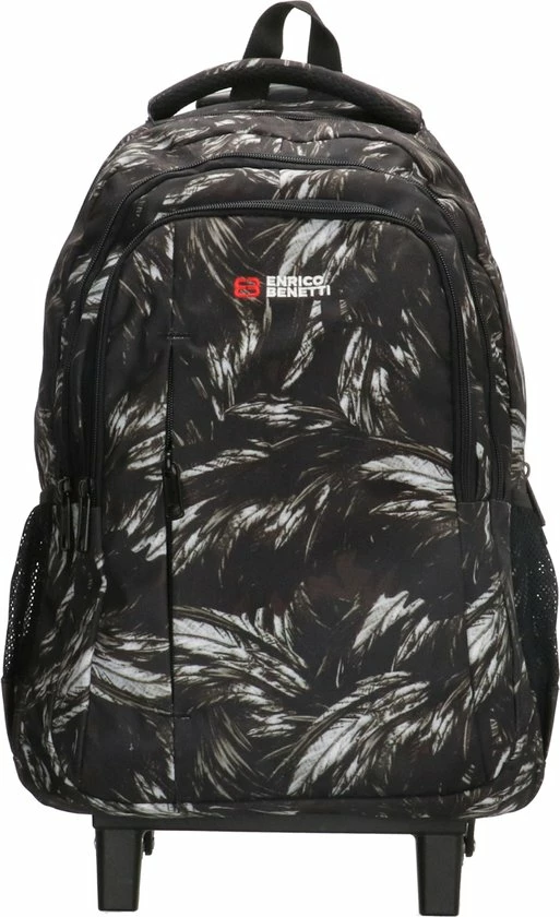 Beste deal β Enrico Benetti Trolleyrugzak - Rugzak Trolley - 2 Wielen - Zwart π― 7 Beste deal β Enrico Benetti Trolleyrugzak - Rugzak Trolley - 2 Wielen - Zwart π― - Afbeelding 5