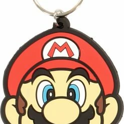 Kopen 🔔 Pyramid International Sleutelhanger - Super Mario: Mario - Rubber - Metalen Ring 🤩