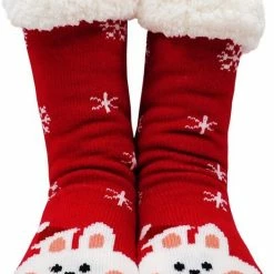 Promo ✔️ JAXY - Huissokken Dames - Verwarmde Sokken - Anti Slip Sokken - Huissokken - Bedsokken - Warme Sokken - Kerstcadeau Voor Vrouwen - Thermosokken - Dikke Sokken - Fluffy Sokken - Kerstsokken Dames En Heren - Konijn 💯