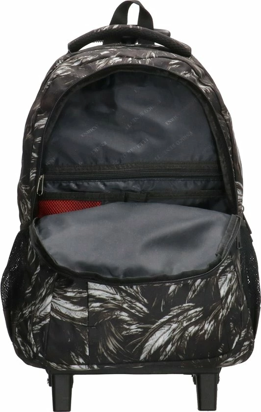 Beste deal β Enrico Benetti Trolleyrugzak - Rugzak Trolley - 2 Wielen - Zwart π― 6 Beste deal β Enrico Benetti Trolleyrugzak - Rugzak Trolley - 2 Wielen - Zwart π― - Afbeelding 4