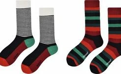 Begroting ๐ฏ Merkloos Sokken Heren | Sokken Dames | 4 PACK | Maat 41-46 | Organisch Katoen | Grappige Sokken | Stippen | Strepen | Ruiten | Print | ๐