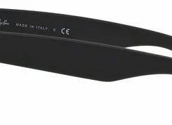 Begroting โค๏ธ Ray-Ban RB2132 622/30 - Zonnebril - New Wayfarer (Flash) - Zwart / Zilver Flash - 55mm ๐