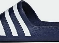 Beste deal ⌛ Adidas Adilette Aqua Heren Slippers - Dark Blue/Ftwr White/Dark Blue - Maat 40.5 🔔 -Nike shop 550x181