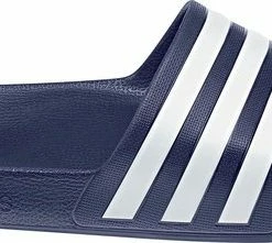 Beste deal โ Adidas Adilette Aqua Heren Slippers - Dark Blue/Ftwr White/Dark Blue - Maat 40.5 ๐