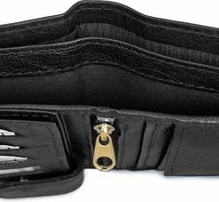 Hete verkoop 😉 Lundholm Heren Portemonnee Heren Leer Zwart Met RFID Anti-skim Bescherming - Zeer Soepel Nappa Leer - Mannen Cadeautjes 😀 -Nike shop 550x227 6