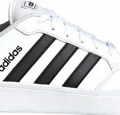 Gloednieuw ⭐ Adidas Breaknet 👟 Sneakers Wit/Zwart Heren - Maat 46 💯
