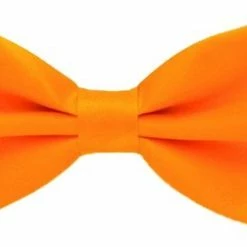 Hete verkoop 😀 Sorprese Vlinderdas Oranje Strik Vlinderstrik - Voorgestrikt 🎉