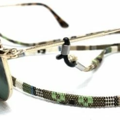 Beste Verkoop โจ Fashtival | Brillenkoord Pantzer | Zonnebrilkoord Camouflage Bruin | Zonnebril Touwtje ๐งจ