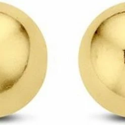 Beste deal ๐ New Bling Goud 9NBG 0009 Oorknop Bol - Glad - 5mm - Goud ๐