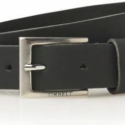 Nieuw 🔔 Timbelt 3cm Zwarte Riem - Damesriem/herenriem - Zwart - 100% Leder - Maat 85 - Totale Lengte Riem 100 Cm 🧨