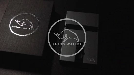 Gloednieuw 𧨠Rhino Wallet Silky Black - RFID - Pashouder/Creditcardhouder π₯° 4 Gloednieuw 𧨠Rhino Wallet Silky Black - RFID - Pashouder/Creditcardhouder π₯° - Afbeelding 2