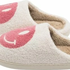 Beste recensies van 🎁 JAXY Smiley Slippers - Smiley Pantoffels - Pantoffels - Smiley Sloffen - Pantoffels Dames En Heren - Sloffen - Sloffen Dames En Heren - Maat 43-44 - Roze ✔️
