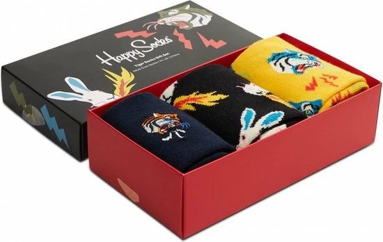 Aanbiedingen β€οΈ Happy 𧦠Socks Tiger Gift Box 3P - Maat 41-46 β 8 Aanbiedingen β€οΈ Happy 𧦠Socks Tiger Gift Box 3P - Maat 41-46 β - Afbeelding 6