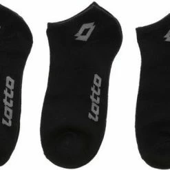 Hete verkoop π₯ 15 Paar Zwarte + GRATIS 3 Paar Grijze LOTTO π Sneakersokken Unisex 43-46. L β¨