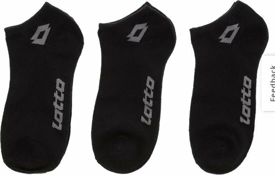 Hete verkoop π₯ 15 Paar Zwarte + GRATIS 3 Paar Grijze LOTTO π Sneakersokken Unisex 43-46. L β¨ 3 Hete verkoop π₯ 15 Paar Zwarte + GRATIS 3 Paar Grijze LOTTO π Sneakersokken Unisex 43-46. L β¨