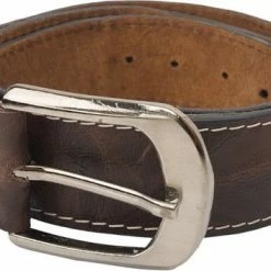 Top 10 π Impex Leren Riem - Heren Riem - Taille Maat Tot 120 - Totale Lengte 140 Cm - Stoere Riem - Donker Bruin π