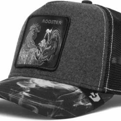 Nieuw 👏 Goorin Bros. Maltese Rooster Trucker Cap - Black 🎉