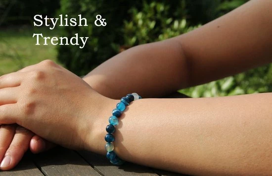 Coupon ๐ Bixorp Gems Malachietblauwe Botswana Agaat Edelstenen Armband - Gepolijste Edelsteen Kralenarmband - Cadeau Voor Kerst & Sinterklaas - Cadeau Voor Haar ๐ 7 Coupon ๐ Bixorp Gems Malachietblauwe Botswana Agaat Edelstenen Armband - Gepolijste Edelsteen Kralenarmband - Cadeau Voor Kerst & Sinterklaas - Cadeau Voor Haar ๐ - Afbeelding 5