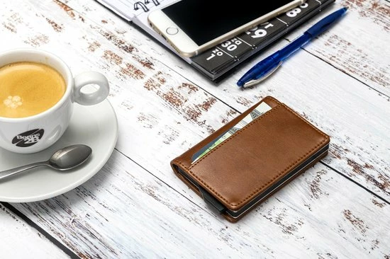 Coupon 🎉 Saetti Portemonnee Met Rits Luxe Pasjeshouder Kaarthouder - Bruin - Echt Leer 🤩 13 Coupon 🎉 Saetti Portemonnee Met Rits Luxe Pasjeshouder Kaarthouder - Bruin - Echt Leer 🤩 - Afbeelding 12