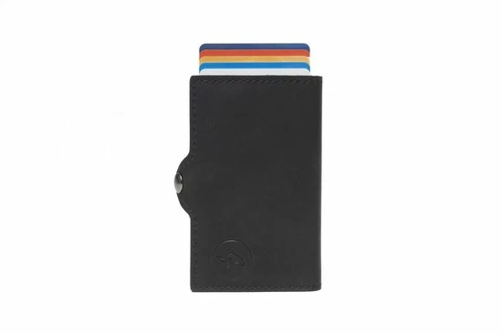 Gloednieuw 𧨠Rhino Wallet Silky Black - RFID - Pashouder/Creditcardhouder π₯° 5 Gloednieuw 𧨠Rhino Wallet Silky Black - RFID - Pashouder/Creditcardhouder π₯° - Afbeelding 3