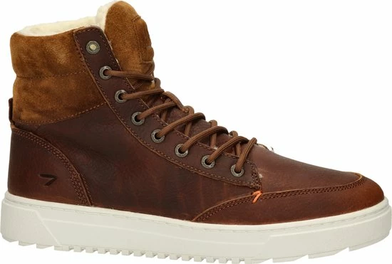 Promo ❤️ HUB Dublin 2.0 Hoge 👟 Sneakers - Heren - Cognac - Maat 43 😍 4 Promo ❤️ HUB Dublin 2.0 Hoge 👟 Sneakers - Heren - Cognac - Maat 43 😍 - Afbeelding 2