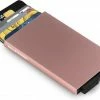 Goedkoop ✔️ Walletstreet Uitschuifbare Pasjeshouder XR Type - Walletstreet Aluminium Creditcardhouder Card Protector Anti-Skim/ RFID Card Protector 7 Pasjes Roze/Pink 😉