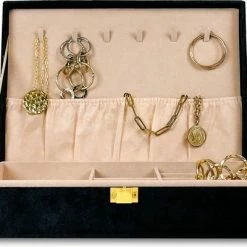 Coupon 🤩 Merkloos Sieradendoos - Sieradenbox - Sieradenorganizer - Juwelendoos - Zwart 🥰 -Nike shop 550x400 7