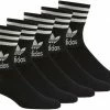 Kopen 😀 Adidas Mid Cut Crew Sokken Sokken Unisex - Maat 43-45 😀