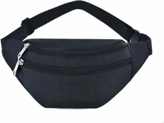 Begroting π Merkloos Basic Heuptasje - Verstelbare Riem - Fannypack - Zwart π 4 Begroting π Merkloos Basic Heuptasje - Verstelbare Riem - Fannypack - Zwart π - Afbeelding 2