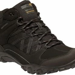 Goedkoop ๐ Regatta Edgepoint Middelhoge Wandelschoenen Heren - Zwart - Maat 44 โญ