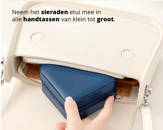Kopen π AXBO Kleine Sieradendoos - Juwelendoos - Etui - Opbergbox - Compact - Klein - Reisetui - Wit π 5 Kopen π AXBO Kleine Sieradendoos - Juwelendoos - Etui - Opbergbox - Compact - Klein - Reisetui - Wit π - Afbeelding 3