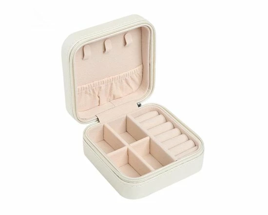 Kopen π AXBO Kleine Sieradendoos - Juwelendoos - Etui - Opbergbox - Compact - Klein - Reisetui - Wit π 3 Kopen π AXBO Kleine Sieradendoos - Juwelendoos - Etui - Opbergbox - Compact - Klein - Reisetui - Wit π