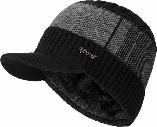 Begroting β€οΈ HiMMiX Wintermuts Met Klep - Zwart - OneSize - Unisex π 3 Begroting β€οΈ HiMMiX Wintermuts Met Klep - Zwart - OneSize - Unisex π