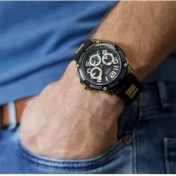 Promo 😉 Guess ⌚ Watches DELTA GW0051G2 Heren Horloge 46 Mm - Zwart ❤️ 20 Promo 😉 Guess ⌚ Watches DELTA GW0051G2 Heren Horloge 46 Mm - Zwart ❤️ -Nike shop 550x445 3