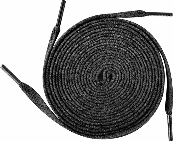 Goedkoop ⌛ Ecorare Schoenveters Zwart - Zwart - Plat - 120 Cm - Veters - Schoenveters 120cm ✨ 3 Goedkoop ⌛ Ecorare Schoenveters Zwart - Zwart - Plat - 120 Cm - Veters - Schoenveters 120cm ✨