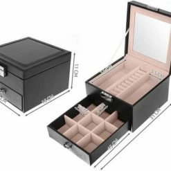 Coupon 🤩 Merkloos Sieradendoos XL Met Spiegel Sieradenkist Sieradenkistje Juwelendoos Juwelendoosje Juwelenkist Juwelenkistje Sieraden Organizer Met Slot Voor Meisjes Vrouwen Opbergen Zwart - Sieraden Poetsdoekjes 😍 13 Coupon 🤩 Merkloos Sieradendoos XL Met Spiegel Sieradenkist Sieradenkistje Juwelendoos Juwelendoosje Juwelenkist Juwelenkistje Sieraden Organizer Met Slot Voor Meisjes Vrouwen Opbergen Zwart - Sieraden Poetsdoekjes 😍 -Nike shop 550x452 3