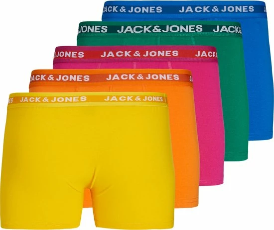 Beste Verkoop ๐ฏ JACK & JONES JACK&JONES JACNEONCOLOR TRUNKS 5 PACK Heren Onderbroek - Maat L โ๏ธ 3 Beste Verkoop ๐ฏ JACK & JONES JACK&JONES JACNEONCOLOR TRUNKS 5 PACK Heren Onderbroek - Maat L โ๏ธ