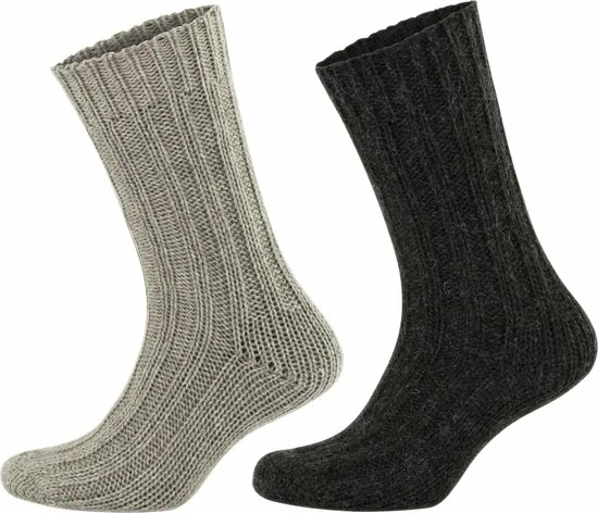 Beste Pirce 👍 Merkloos Alpaca Sokken | GoWith | 2 Paar | Unisex | Heren | Dames | Gezellige Wollen Sokken | Gemaakt Van Extra Dik Alpaca Garen | Gebreide Sokken Voor Heren En Dames | Valentijn Cadeau | Maat: 43-46 | Kleur: Beige En Bruin | 3094 😉 4 Beste Pirce 👍 Merkloos Alpaca Sokken | GoWith | 2 Paar | Unisex | Heren | Dames | Gezellige Wollen Sokken | Gemaakt Van Extra Dik Alpaca Garen | Gebreide Sokken Voor Heren En Dames | Valentijn Cadeau | Maat: 43-46 | Kleur: Beige En Bruin | 3094 😉 - Afbeelding 2