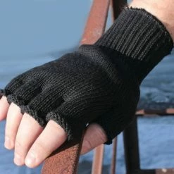 Promo 🎉 Therma -Tec Heat Essentials - Vingerloze Handschoenen - Unisex - Zwart - XXL - Thermo Handschoenen Zonder Vingers - Handschoenen Dames - Handschoenen Heren - Handschoenen Winter 🎁 -Nike shop 550x473 7