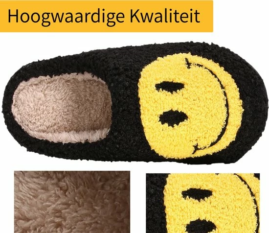 Coupon ๐ JAXY Smiley Slippers - Smiley Pantoffels - Pantoffels - Smiley Sloffen - Pantoffels Dames En Heren - Sloffen - Sloffen Dames En Heren - Maat 37-38 - Zwart โค๏ธ 7 Coupon ๐ JAXY Smiley Slippers - Smiley Pantoffels - Pantoffels - Smiley Sloffen - Pantoffels Dames En Heren - Sloffen - Sloffen Dames En Heren - Maat 37-38 - Zwart โค๏ธ - Afbeelding 5